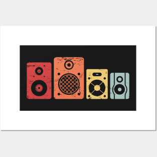 Retro Vintage Audiophile Speakers Posters and Art